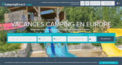 Desktop Screenshot of campingdirect.com